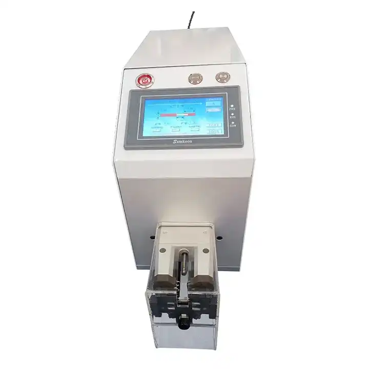 Coaxial stripping machine