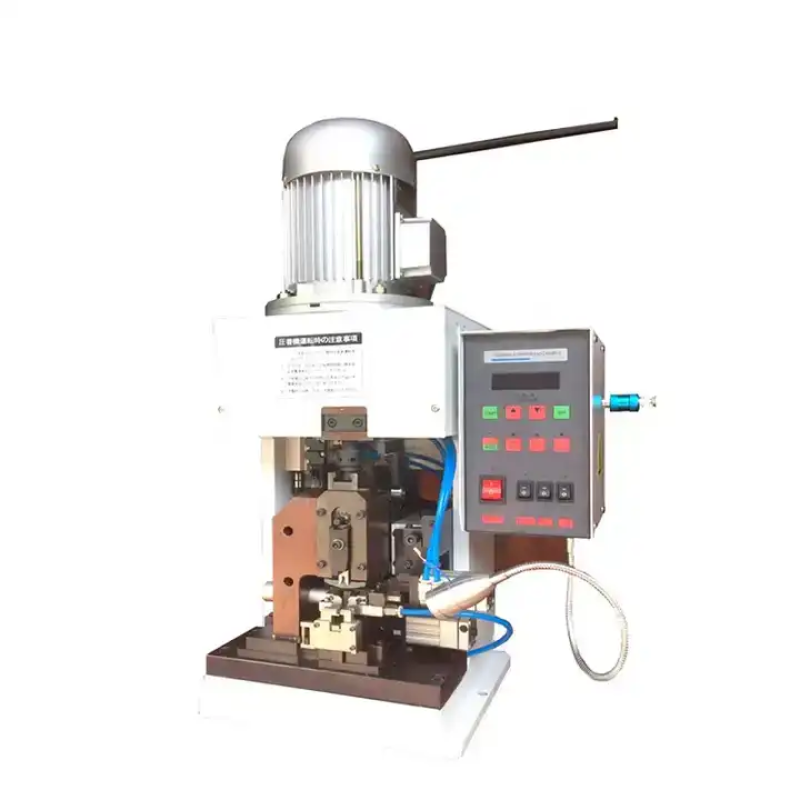 Semi-automatic Cable Stripping Terminal Crimping Machine