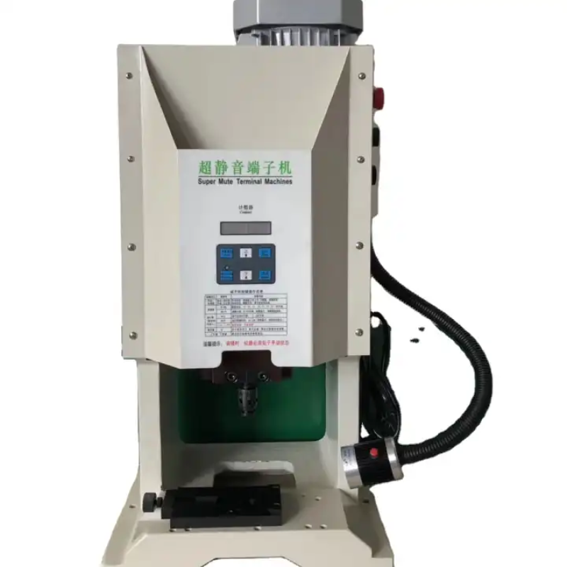 High Speed Stripping and Terminal Crimping Machine