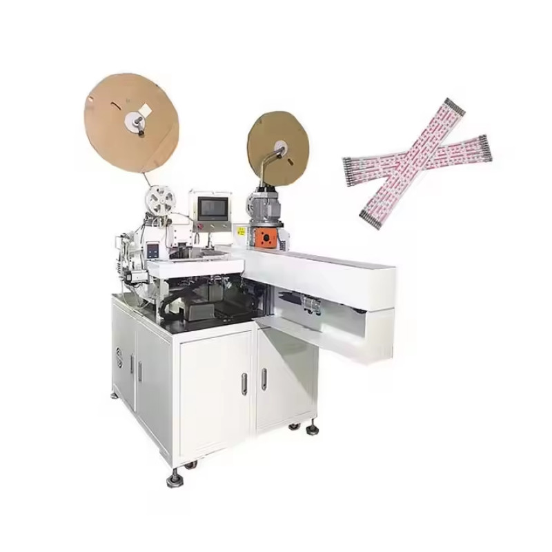 Automatic Flat Wire Cutting Stripping And Terminal Crimping Machine