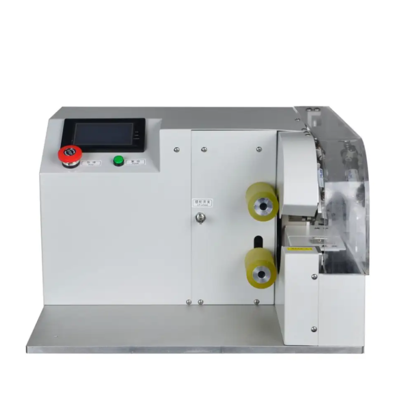 Automatic adhesive tape winding machine