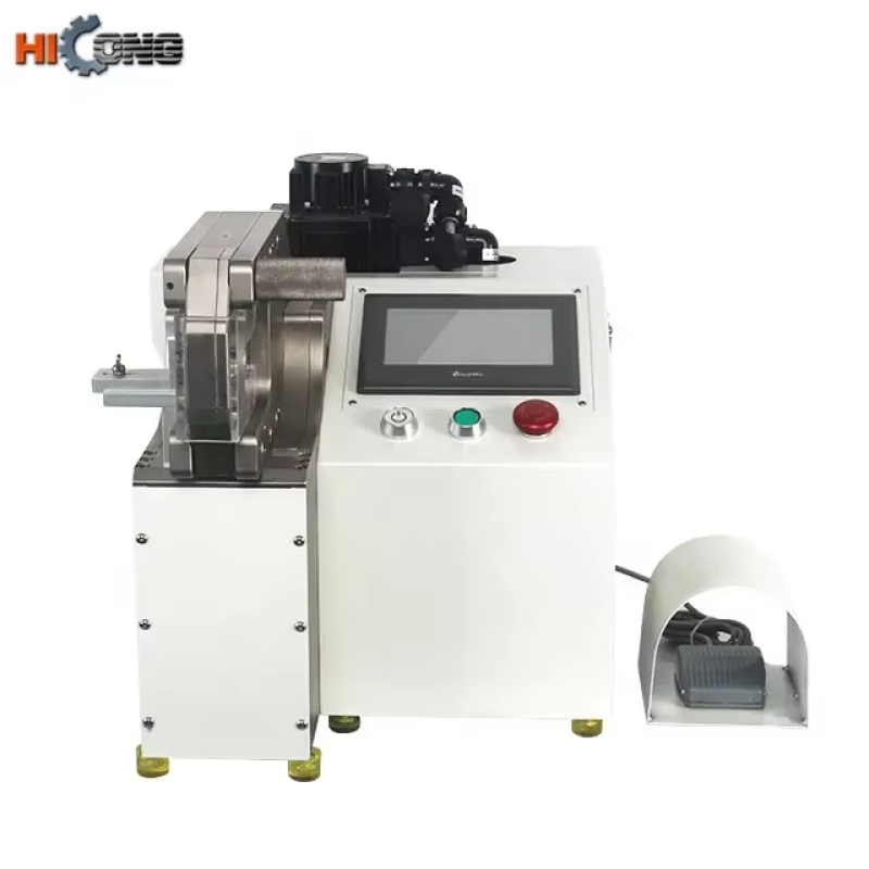 Hexagonal terminal crimping machine